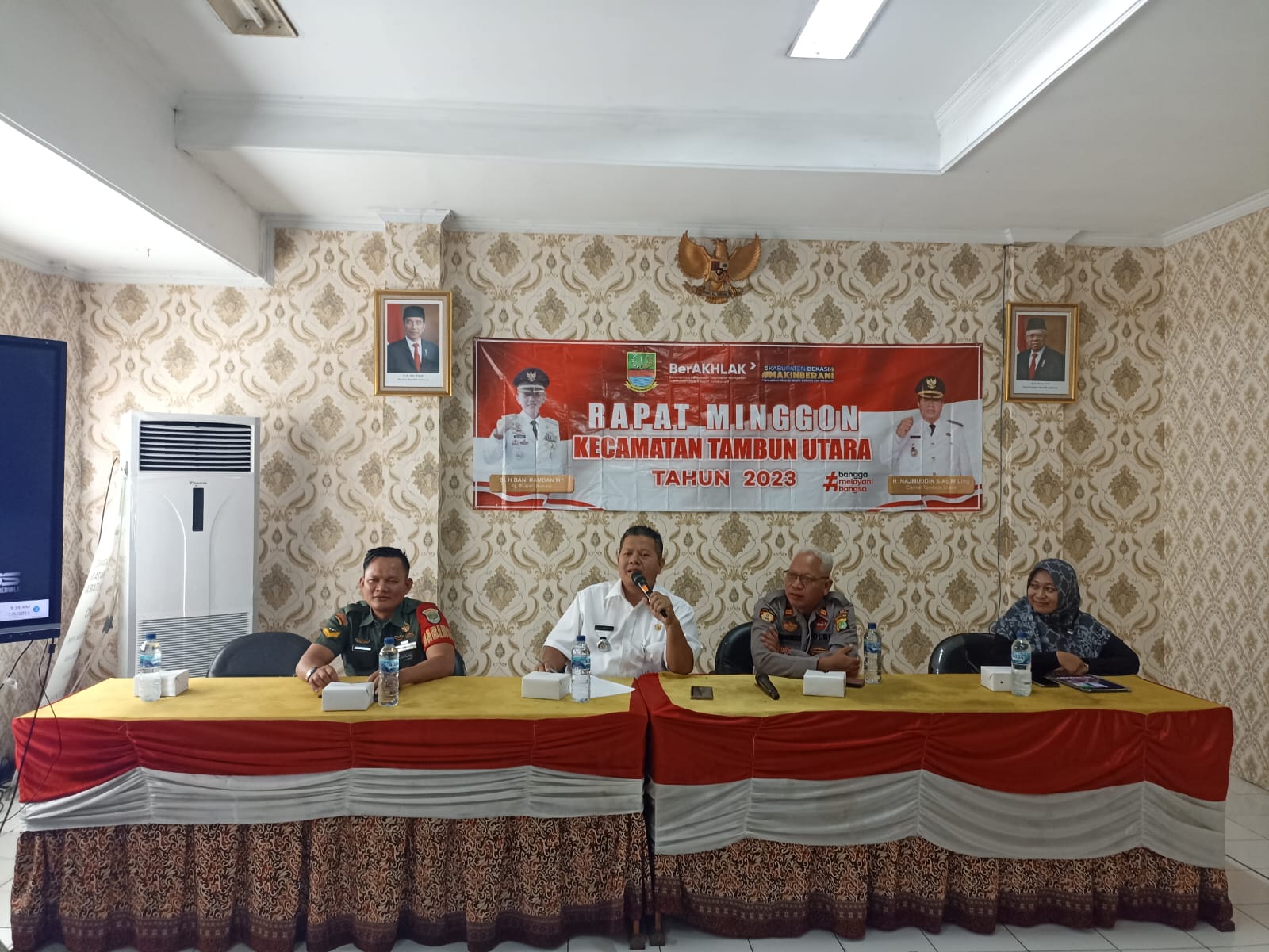 Sambut HUT RI Dan Hari Jadi Kabupaten Bekasi Kecamatan Tambun Utara